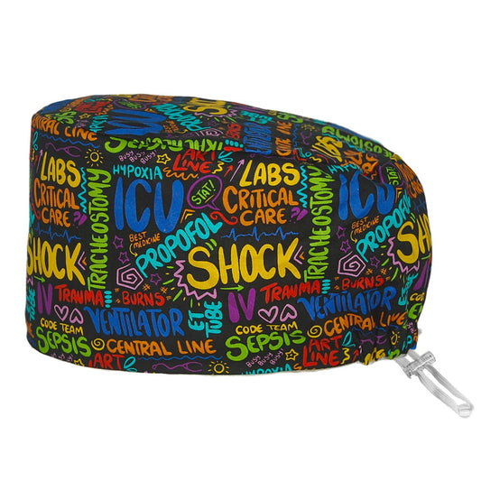 ICU Themed Words - Elastic Buckle