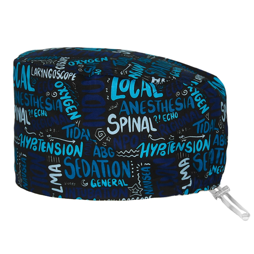 Anaesthetic Themed Words - Elastic Buckle