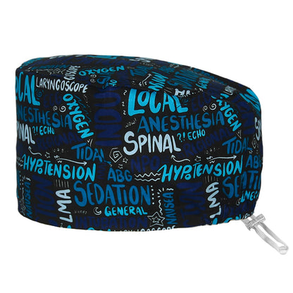 Anaesthetic Themed Words - Elastic Buckle